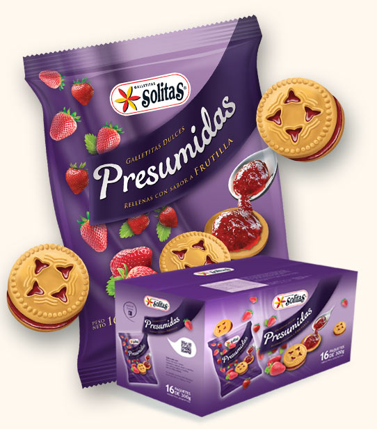 Presumidas sabor Frutilla